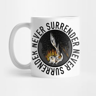 Never Surrender Mug